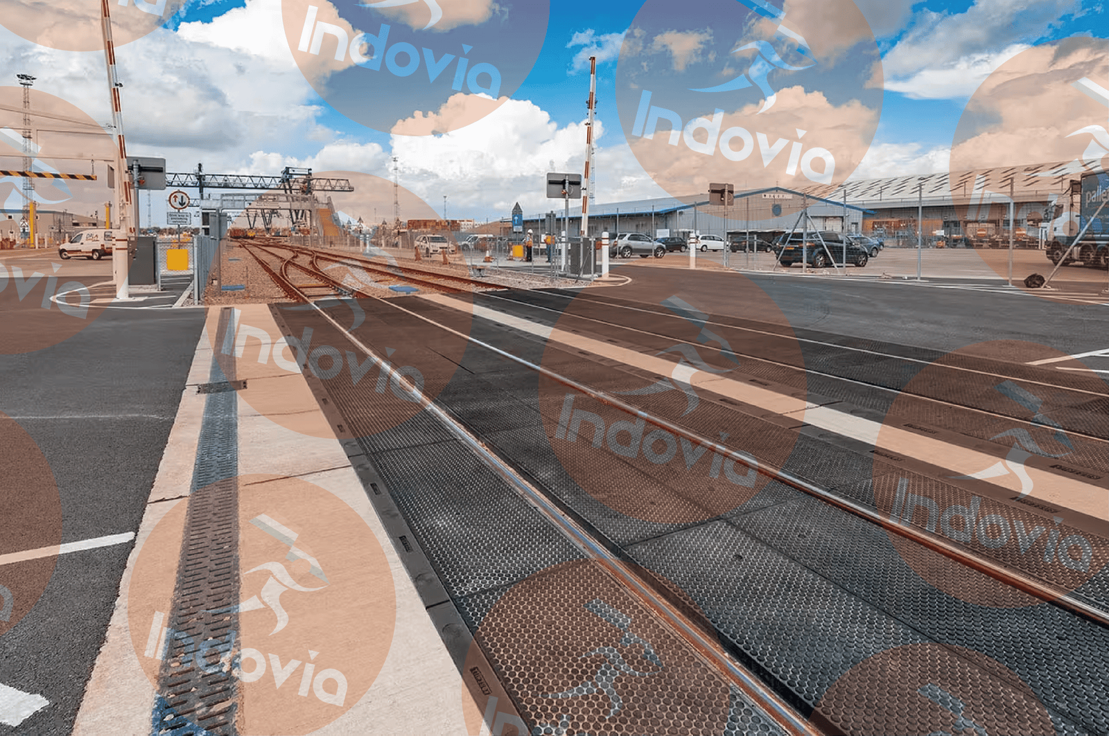 Baseplate system at Felixstowe